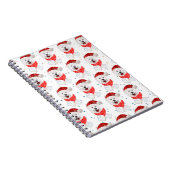 サモアイ犬がクリスマススターを育てる ノートブック (右側)