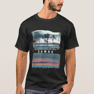 サモアシャツポリネシアンバケーション先住民ポリネシアC Tシャツ