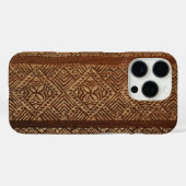 サモアタパハワイアンウッフェイクドサーフボード  Case-Mate iPhoneケース (裏面 (横))