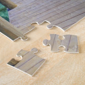 サモアビーチシーン ジグソーパズル (側面)