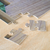 サモアビーチハッツ。 ジグソーパズル (側面)