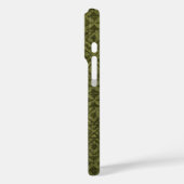 サモアンタパハワイアンフェイクウッドグリーンサーフボード Case-Mate iPhoneケース (裏面 / 左)