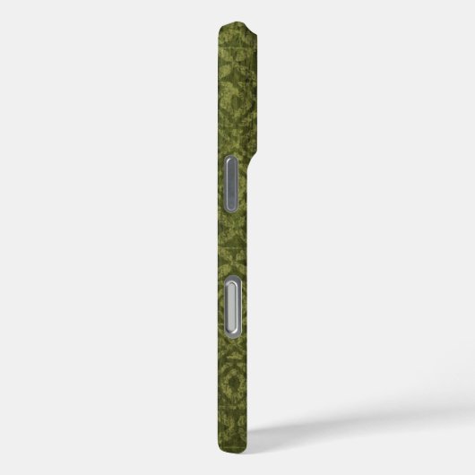 サモアンタパハワイアンフェイクウッドグリーンサーフボード Case-Mate iPhoneケース (裏面 / 右)