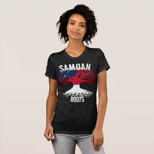 サモアンルーツ Tシャツ (正面フル)
