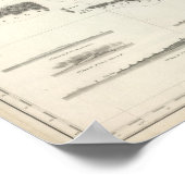 サモア列島海図 ポスター (角)