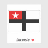 サモア国国旗(1887年~1889年) シール (シート)