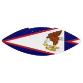 サモア国旗を持つ愛国的なアメリカンフットボール アメリカンフットボール (パネル)