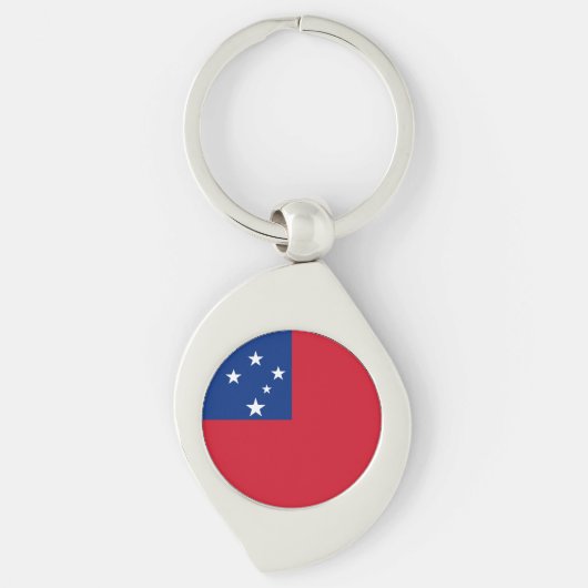 サモア国旗 キーホルダー (正面)