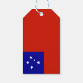 サモア国旗 ギフトタグ (裏面)