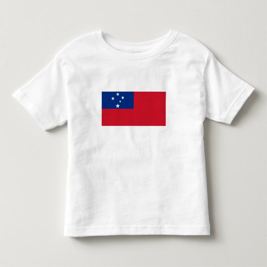 サモア国旗 トドラーTシャツ (正面)