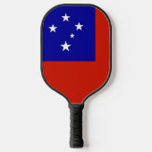 サモア国旗 ピックルボールラケット (正面)