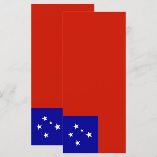 サモア国旗 メニュー (正面/裏面)