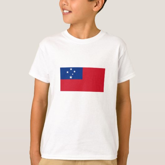 サモア国旗 Tシャツ (正面)
