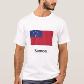 サモア国旗 Tシャツ (正面)