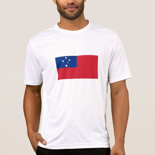 サモア国旗 Tシャツ (正面)