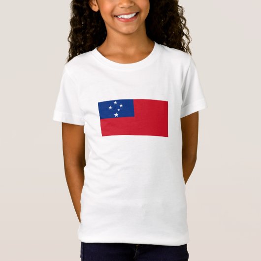 サモア国旗 Tシャツ (正面)