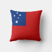 サモア国旗x旗まくら クッション (裏面)