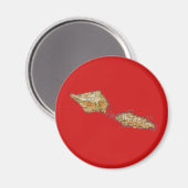 サモア地図マグネット マグネット (正面/裏面)