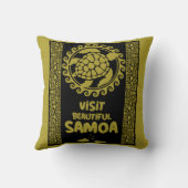 サモア島 クッション (裏面)