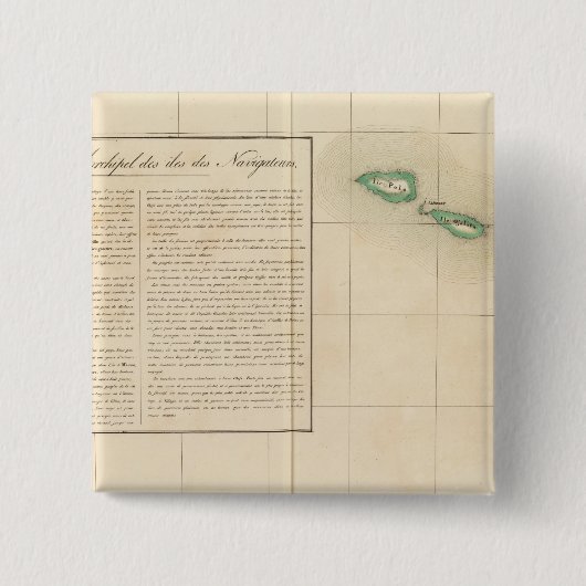 サモア諸島オセアニアNo 41 缶バッジ (正面)