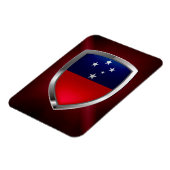 サモア金属エンブレム マグネット (左側)