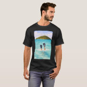 サモア イラスト 旅行 アート ヴィンテージ Tシャツ (正面フル)