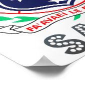 サモア・コート・オブ・アームズ ポスター (角)