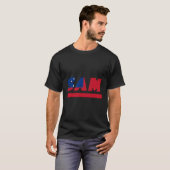 サモア・サモアンズ国旗 Tシャツ (正面フル)