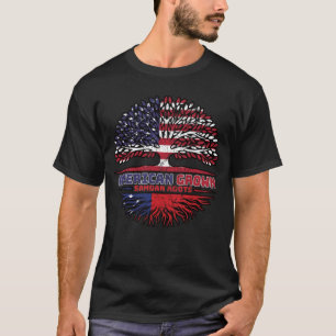 サモア・サモアUSアメリカ合衆国アメリカ合衆国統一された州ツリー Tシャツ