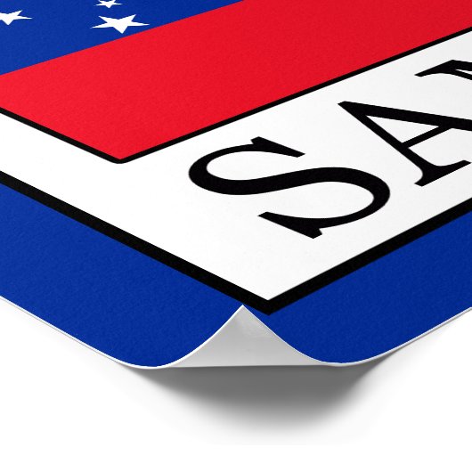 サモア ポスター (角)