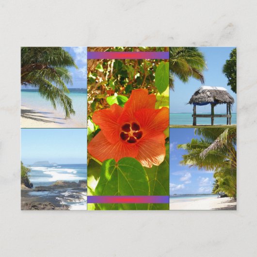 サモア ポストカード (正面)