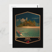 サモア ポストカード (正面/裏面)