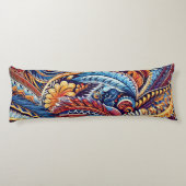 サモア，ポリネシアインスパイアス ボディピロー (裏面)