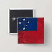 サモア 缶バッジ (正面&裏面)