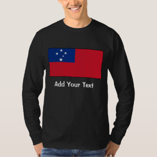サモア- Samoan旗 Tシャツ