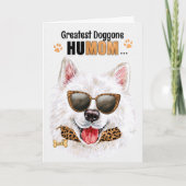 サモイもっとも偉大ドドッグHuMOM母の日 シーズンカード (正面)