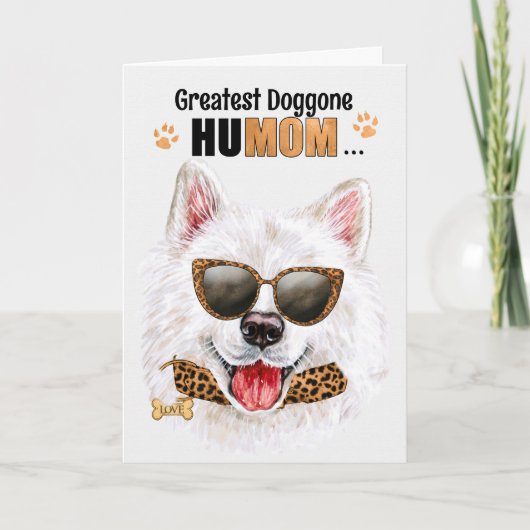 サモイもっとも偉大ドドッグHuMOM母の日 シーズンカード (正面)