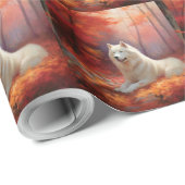 サモイイン紅葉秋 ラッピングペーパー (ロールコーナー)