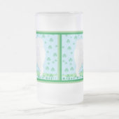 サモイエッド16オズ；聖パットの日！ フロストグラスビールジョッキ (中央)