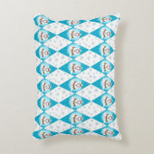 サモイエドウィンターホリデーダイヤモンドパターン アクセントクッション (正面(垂直))