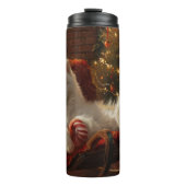 サモイエドグクリスマスフェスティバル タンブラー (正面)