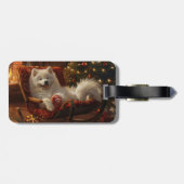 サモイエドグクリスマスフェスティバル ラゲッジタグ (裏面横)