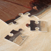 サモイエドグクリスマスヴィンテージビーチ ジグソーパズル (側面)