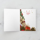 サモイエードメリークリスマスカード シーズンカード (内部)