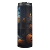 サモイドカボチャのハロウィーン怖い タンブラー (裏面)