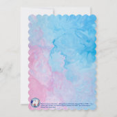 サモイドキャラクターイースターフラットグリーティングカード        サンキューカード (裏面)