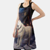 サモイドクリスマスフェスティバルシーズン エプロン (インサイチュ)