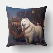 サモイドクリスマスフェスティバルシーズン クッション (裏面)