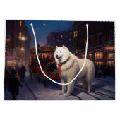 サモイドクリスマスフェスティバルシーズン ラージペーパーバッグ (裏面)