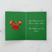 サモイドクリスマスホリデーカスタムカード シーズンカード (内部)